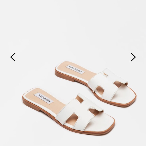 Steve madden white flats. Size is 10. - Picture 7 of 8